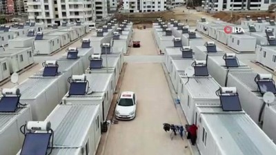 konteyner kent -  Konteyner kentlerde 3 bin 500 kişi yaşamaya başladı Videosu