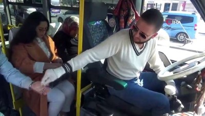 minibuscu -  Minibüsçülerden korona virüsüne karşı eldivenli önlem Videosu