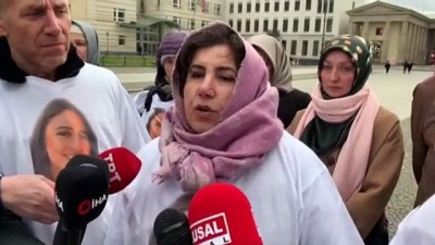 meyra - PKK tarafından kızı kaçırılan Maide T: 'Kızım gelene kadar eylemim devam edecek' - BERLİN Videosu