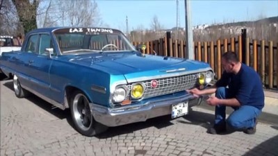 klasik otomobil - Baştan aşağı yenilediği klasik araçlara gözü gibi bakıyor - BARTIN Videosu