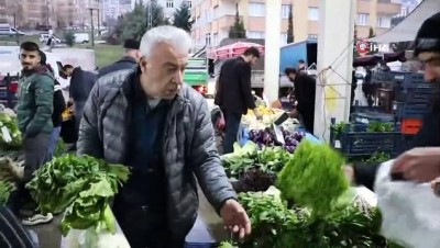 semt pazari -  Pazarcıların yeni sloganı: 'Korona virüse birebir' Videosu