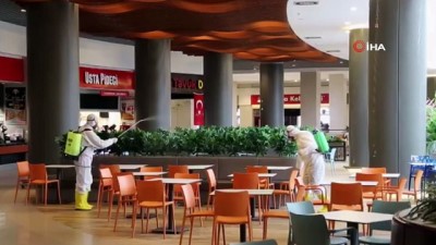 koronavirus -  AVM’lerde Koronavirüs önlemi Videosu