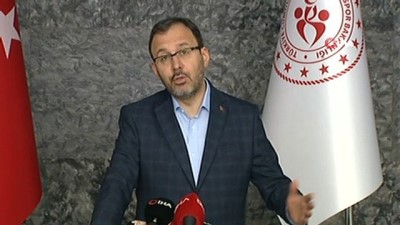  Gençlik ve Spor Bakanı Kasapoğlu'Umreden dönen vatandaşlarımızı Ankara ve Konya'daki yurtlarımıza yerleştirdik'