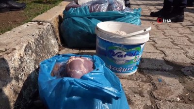musamaha -  Mersin'de 91 kilo bozuk et ele geçirildi Videosu
