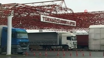 termal kamera -  Türkgözü sınır kapısında virüs tedbirleri en üst seviyede uygulanıyor Videosu