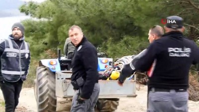 maden iscisi -  Baraj gölünde çıkan kesik kola ait vücuda ulaşılamadı Videosu
