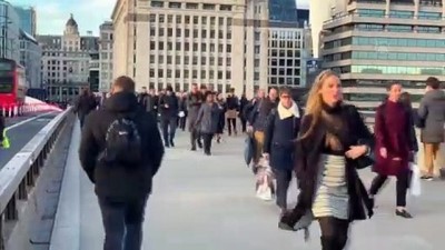 Londra’da toplu taşıma oranı azaldı - LONDRA