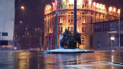 Ankara'da kar yağışı