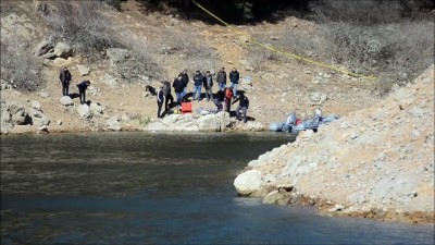 cenaze araci - Baraj göleti ve kıyısında insan bedenine ait parçalar bulundu (2) - MANİSA Videosu
