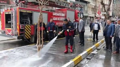 yolcu tasimaciligi -  Iğdır’da sokaklar sabunlu suyla yıkandı Videosu