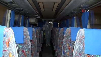  Karabük Üniversitesi'nde koronavirüs temizliği sürüyor