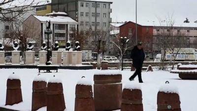 Kars beyaza büründü