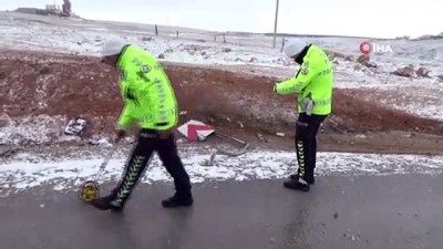  Kontrolden çıkan otomobil takla attı: 1 yaralı