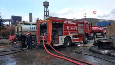  Lastik ayakkabı fabrikasında yangın: 3 kişi hastanelik oldu