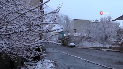  Oltu’ya 'leylek' karı yağdı