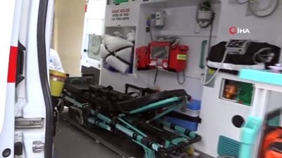 ozel hastaneler -  Riskli hasta taşıyan ambulanslar böyle dezenfekte ediliyor Videosu
