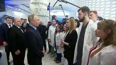  - Rusya Devlet Başkanı Putin: 'Virüsün yayılımını durdurduk'