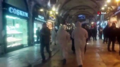  Sağlık Müdürlüğü ekipleri Kapalıçarşı esnafını sağlık kontrolünden geçiriyor