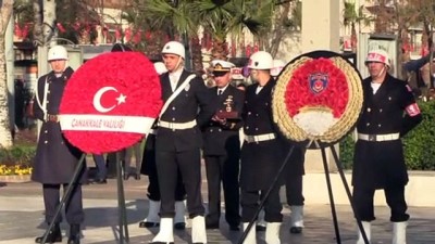 18 Mart Şehitleri Anma Günü ve Çanakkale Deniz Zaferi'nin 105. yıl dönümü - ÇANAKKALE