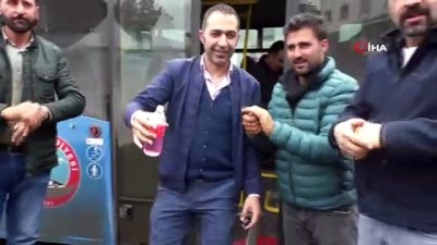 halk otobusu -  Ağrı’da Halk Otobüslerinde Koronavirüs Önlemleri Videosu