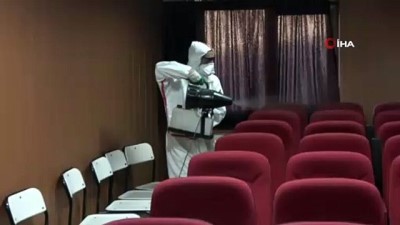 devlet hastanesi -  Akhisar Belediyesi, virüslere geçit vermiyor Videosu