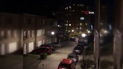 Belçika'da vatandaşlar sağlık çalışanlarına balkonlardan destek verdi