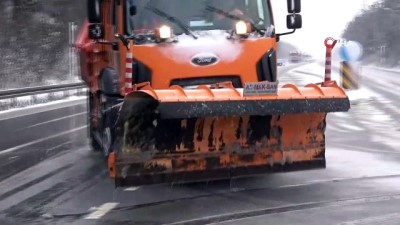 karayollari -  Bolu Dağı’nda kar yağışı Videosu