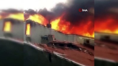 cati yangini -  Esenler'de korkutan çatı yangını Videosu