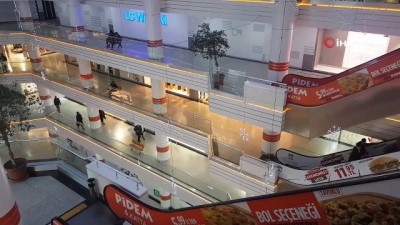 eziler -  Koronadan kaçan vatandaşlar alışveriş merkezlerini terk etti Videosu