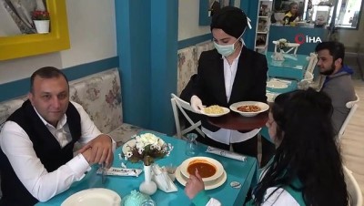 sirkeli -   Restoranlarda 'Koronavirüs' önlemi Videosu
