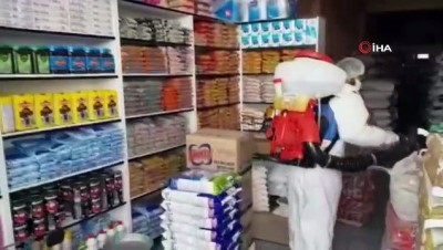 bankamatik -  Aşkale’de dezenfekte çalışmaları devam ediyor Videosu