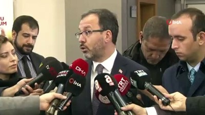Bakan Kasapoğlu: “Türk sporunun irtifa kaybetmemesi adına neler planlıyorlar onları konuşacağız”