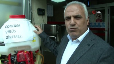  Diyarbakır’ın tatlıcısı korona virüsüne karşı savaş açtı