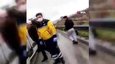 kaygan yol -  Gaziantep-Adana Otobanı'nda zincirleme trafik kazası Videosu