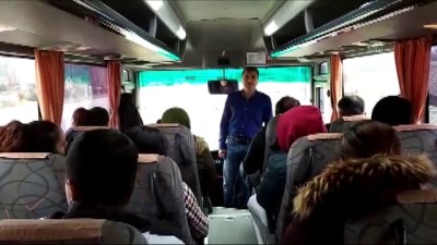 kural ihlali - Otobüse yolcu gibi binen jandarma personeli, kural ihlali yapan sürücüleri belirledi - KASTAMONU Videosu