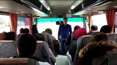 sivil kiyafet -  Otobüse yolcu gibi binen jandarma personeli, kural ihlali yapan sürücüleri belirledi Videosu