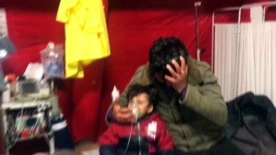 devlet hastanesi - Yunanistan sığınmacılara yine gaz bombalarıyla saldırdı - EDİRNE Videosu