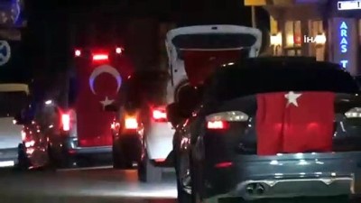 raks -  - Sinop’ta şehitler için konvoy Videosu