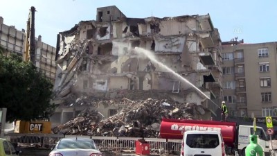 Yatık binalarda yıkım başladı - İZMİR