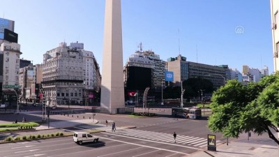 baskent - Arjantin'de karantina ilan edildi - BUENOS AIRES Videosu