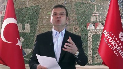 telekonferans - İBB Başkanı İmamoğlu yeni koronavirüs önlemlerini açıkladı (1) - İSTANBUL Videosu