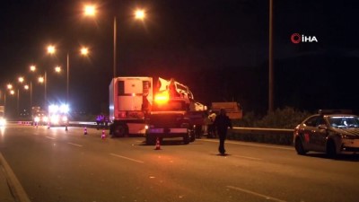  İzmir'de feci kaza: 1 ölü 1 yaralı