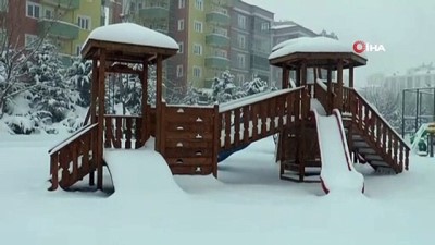  Nevşehir’de kar yağışı etkisini sürdürüyor