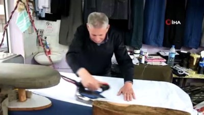 asad -  40 yıllık terzi 'Koruyucu maske' üretimine başladı Videosu