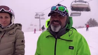kayak tutkunlari - Cıbıltepe, martta da kayağın adresi oldu - KARS Videosu