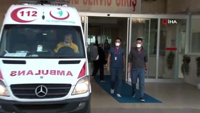 karantina -  Hastanenin karantina servisine alınmayan şahıs dehşet saçtı: 2 güvenlik görevlisi yaralı Videosu