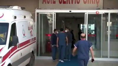  Hastanenin karantina servisine alınmayan şahıs dehşet saçtı: 2 güvenlik görevlisi yaralı