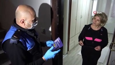 saglik bakanligi -  Polisten maskeli, eldivenli 'korona virüs' dolandırıcılığı uyarısı Videosu