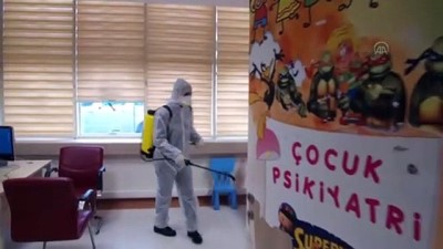 ozel hastaneler - Siirt'te taksi durakları ve iş yerleri dezenfekte edildi Videosu