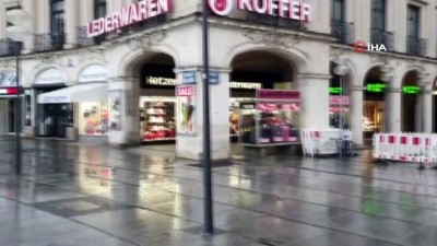  - Sokağa Çıkma Yasağı İlan Edilen Münih Hayalet Şehre Döndü
- Münih Sokakları Sessizliğe Teslim Oldu
